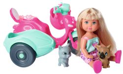 EVI LOVE - À SCOOTER AVEC SES AMIS